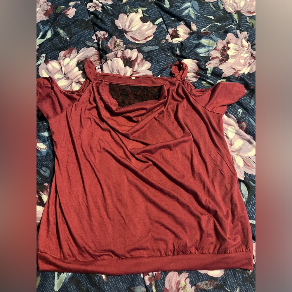 Off the shoulder top